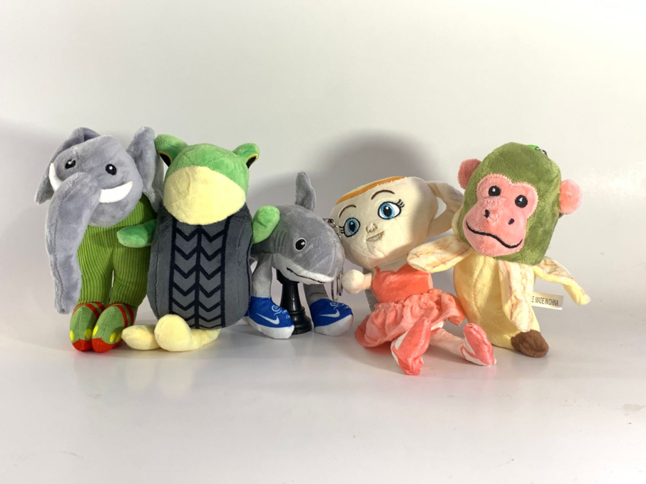 🧸🔑 Llévate el set completo de 6 Peluches Llaveros BrainRot por solo $24.000 (antes ...
